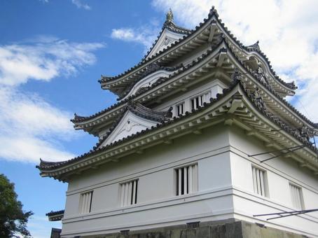 宇和島城　天守 宇和島城,藤堂高虎,現存天守の写真素材