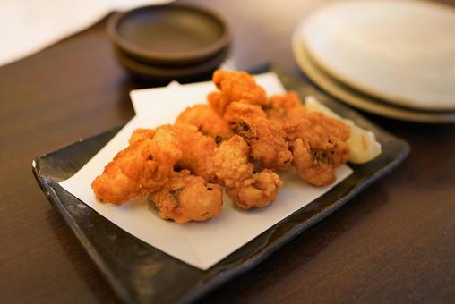 居酒屋メニュー 居酒屋メニュー 居酒屋,食事,タコの唐揚げの写真素材