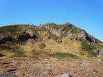 岩手山 秋 紅葉 登山 岩手山,秋,自然の写真素材