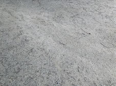 砂地フィールド背景素材 砂地フィールド背景素材の写真