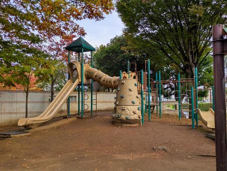 滑り台の写真