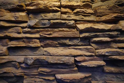 乱積みされた石壁のテクスチャ2 石壁,乱積み,壁材の写真素材