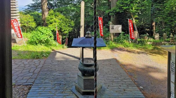 坂東33観音 09番 慈光寺 観音堂前 坂東33観音 09番 慈光寺 観音堂前の写真