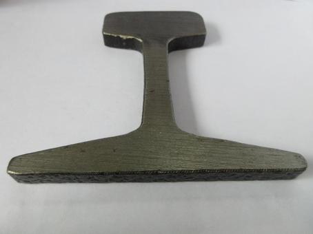 レールのペーパーウェイト レール,鉄,ペーパーウェイトの写真素材