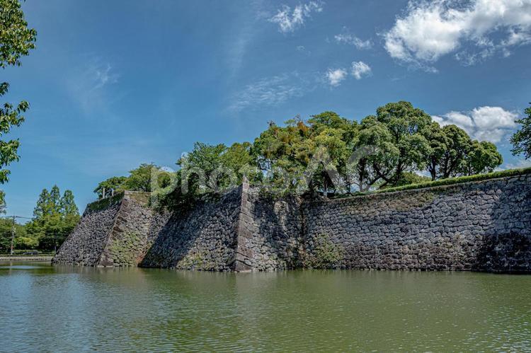 八代城　石垣 八代城,続日本100名城,城の写真素材