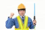 笑顔の作業員 ビジネス,男性,作業員の写真素材