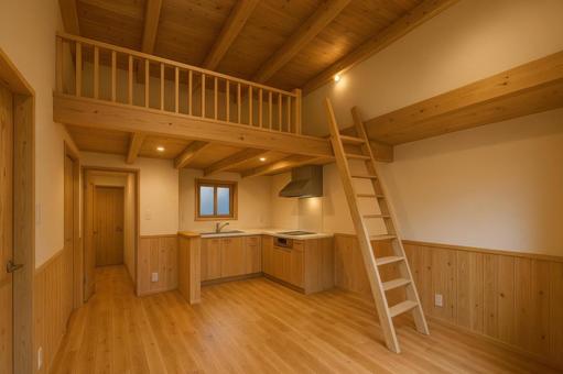 ロフト付きコンパクト住宅 ロフト付きコンパクト住宅の写真