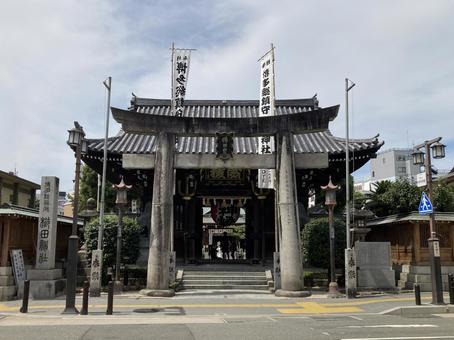櫛田神社(横) 櫛田神社(横)の写真