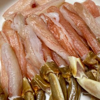 カニしゃぶ用のカニ カニしゃぶ用のカニ カニ,カニしゃぶ,食事の写真素材