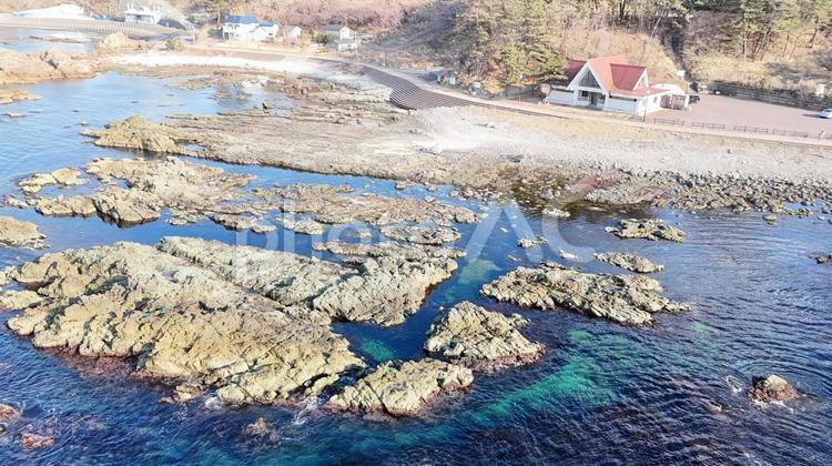 深浦町　岡崎海岸周辺⑤ 海,景色,風景の写真素材