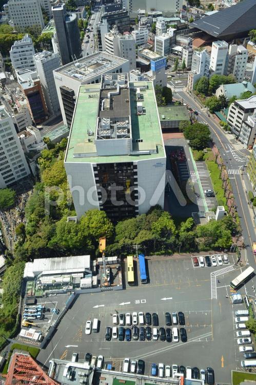 東京タワーからの景色 東京,東京タワー,都会の写真素材