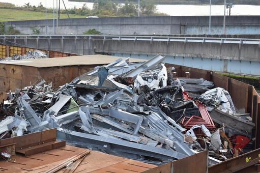 産業廃棄物処理施設 産業廃棄物処理施設,産廃処理施設,産業廃棄物の写真素材