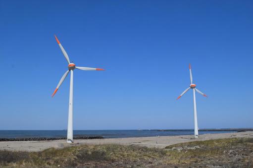 風力発電施設 自然エネルギー 風力発電,風力発電施設,風力発電所の写真素材