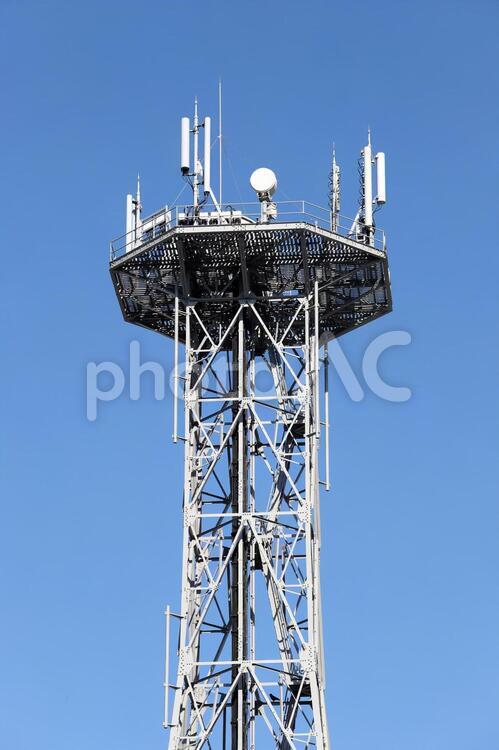 アンテナ　電波塔　建物 アンテナ,電波塔,建物の写真素材