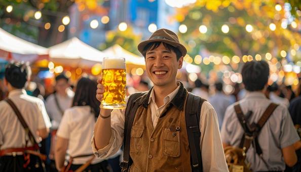 オクトーバーフェスト ビールの祭典 オクトーバーフェスト ビールの祭典の写真