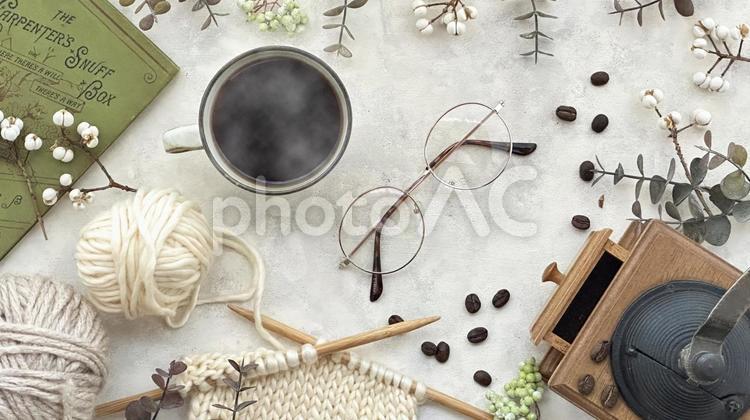 コーヒーブレイクのイメージ素材 コーヒーブレイク,コーヒータイム,コーヒーの写真素材
