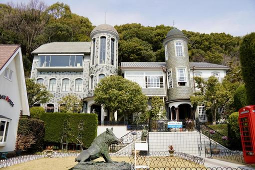 神戸北野異人館 神戸北野異人館 神戸,異人館,街並みの写真素材