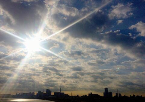 冬空 冬空の写真