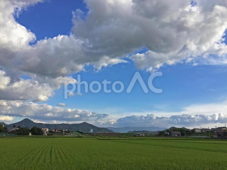 田舎２７ 田舎,田舎暮らし,青空の写真素材