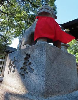 多奈波太神社　狛犬の写真