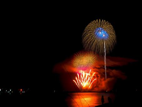 那珂湊海上花火大会-1 那珂湊海上花火大会-1の写真