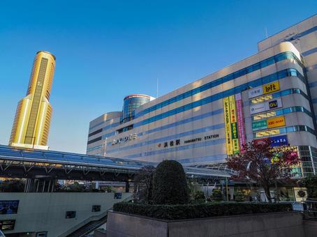 【静岡県】浜松市・浜松駅北口 jr浜松駅北口,浜松市,浜松駅の写真素材