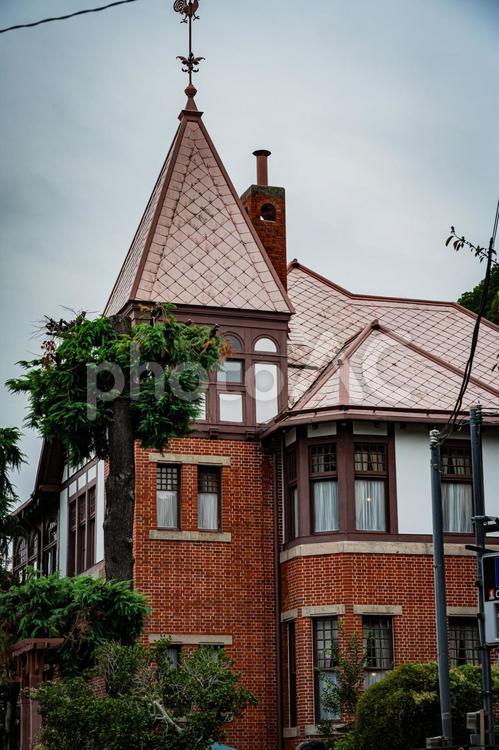 兵庫県　神戸市　北野異人館街の風景 兵庫,兵庫県,神戸市の写真素材