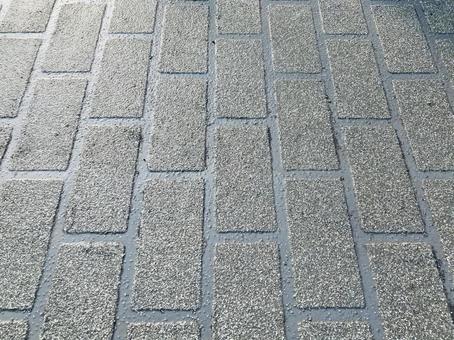 Green tiled sidewalk texture, JPG
