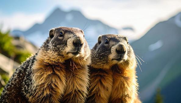 マーモットの写真