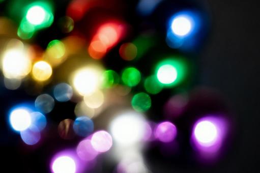 イルミネーションなカラフル背景 イルミネーション,カラフル,アルミの写真素材