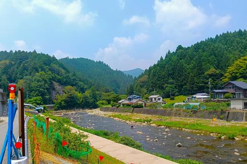豊川 豊川 設楽,愛知,豊川の写真素材