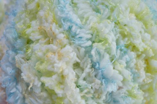 パステルカラーの毛糸の模様 背景,毛糸,小物の写真素材