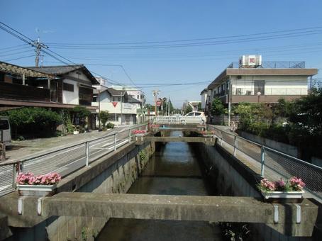 とある日本の町並み とある日本の町並みの写真