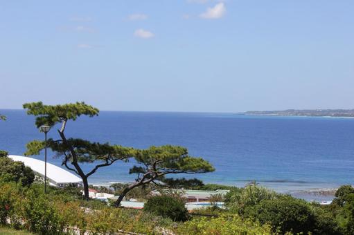 沖縄の海景 沖縄の海景の写真