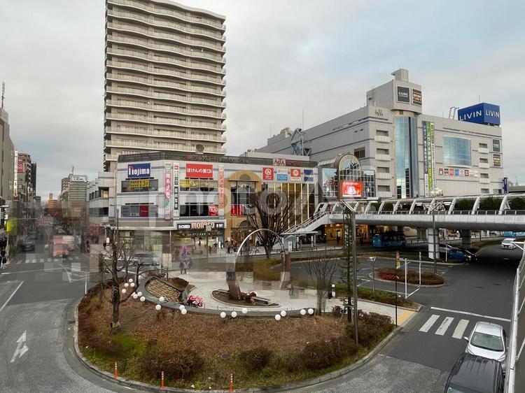 西武新宿線　田無駅  北口　駅前広場 田無駅,西武新宿線,駅の写真素材