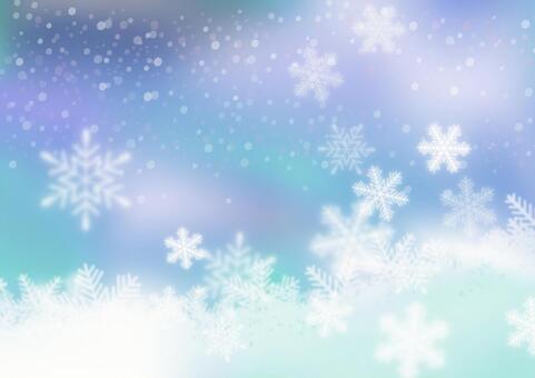 雪の結晶 雪の結晶の写真
