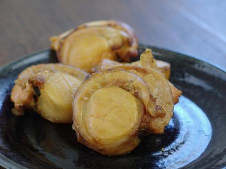 帆立 燻製 珍味の写真