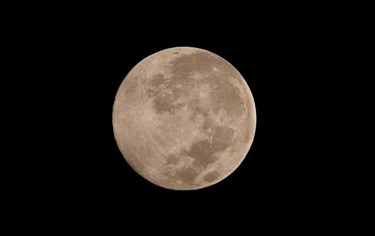 琉球の満月 月,満月,スーパームーンの写真素材