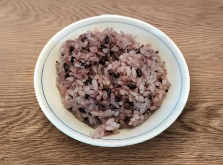 雑穀ごはん 雑穀ごはん,雑穀飯,茶碗の写真素材