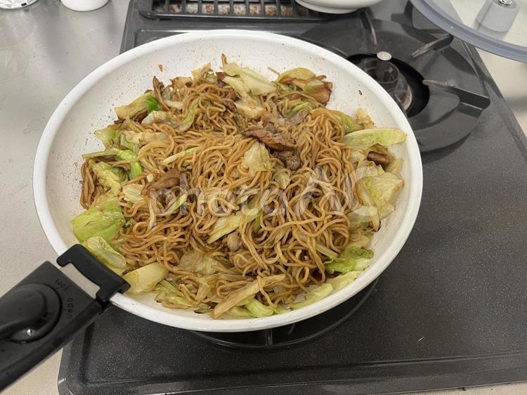 手作り焼きそば 食事,美味しい,料理の写真素材