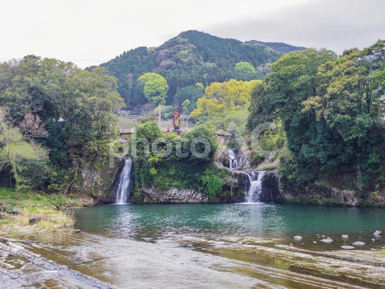 【佐賀県】嬉野市・轟の滝 轟の滝,轟の滝公園,滝の写真素材