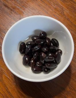 R7.09.07 甘くない黒豆煮 R7.09.07 甘くない黒豆煮の写真