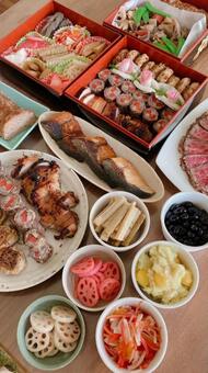 お節料理08 お節料理,おせち料理,御節料理の写真素材