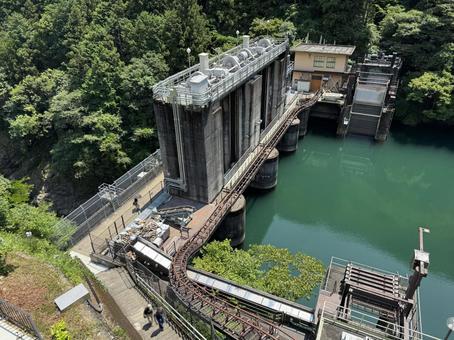 ダム ダム 白丸ダム,白丸調整池ダム,ダムの写真素材