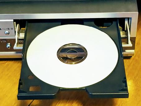 プレーヤーにセットしたディスク プレーヤーにセットしたディスク プレーヤー,セット,ディスクの写真素材