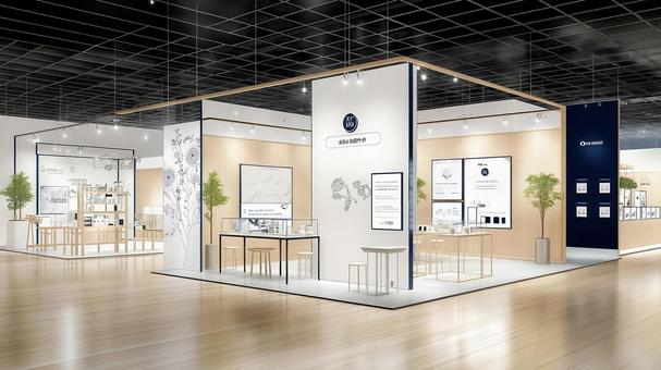 コスメブランドの展示会・ブースデザイン コスメブランドの展示会・ブースデザインの写真