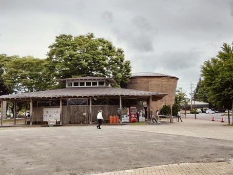道の駅 那須友愛の森 道の駅 那須友愛の森 道の駅,那須友愛の森,観光案内所の写真素材