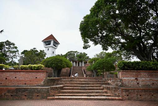 台湾 台南 安平古堡 台湾 台南 安平古堡 景色,景観,風景の写真素材