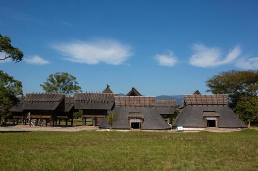 吉野ヶ里遺跡　佐賀県 吉野ヶ里遺跡,遺跡,弥生時代の写真素材