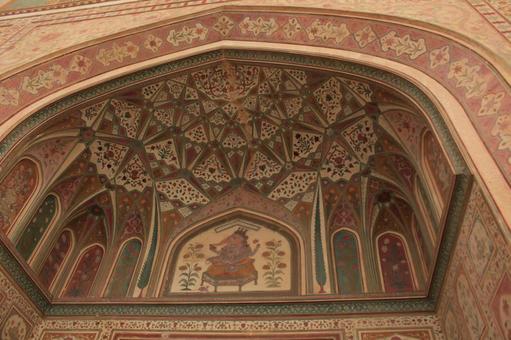 ガネーシャ門、アンベール城の写真